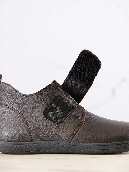 картинка Босоногие ботинки  ED'ART 209.NATA'bl.Темно-коричневый оттима от интернет магазина