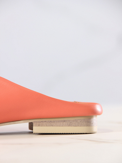 картинка Мюли ED'ART 1007.тунит205'be. Коралл от интернет магазина