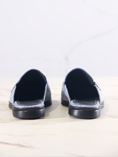 картинка Мюли ED'ART 1070.2614'bl. голубая мамба от интернет магазина