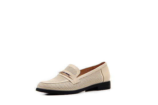 картинка Лоферы ED'ART 117.p.madonna'bl. beige от интернет магазина