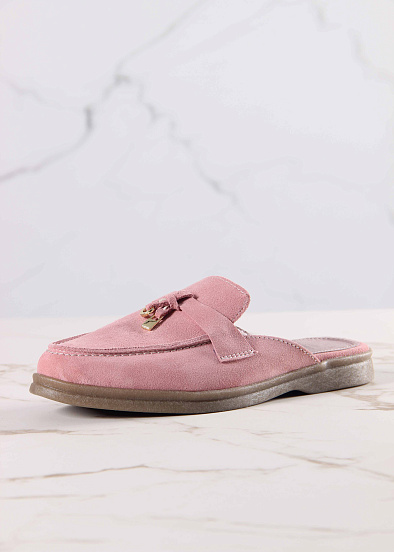 картинка Мюли ED'ART 1070.2614'be. розовый замша от интернет магазина