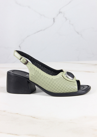 картинка Босоножки ED'ART 5030p.23663'bl. авокадо от интернет магазина