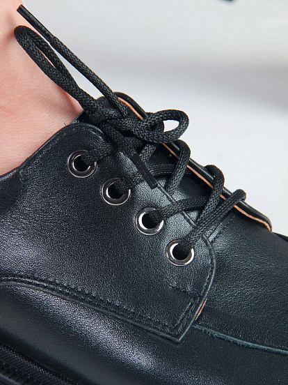 картинка Туфли полуботинки ED'ART 204.506'bl. Черный от интернет магазина