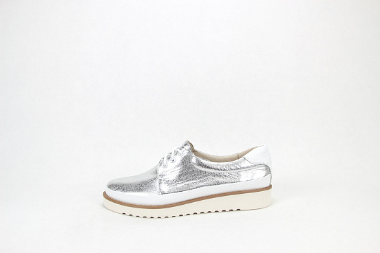 картинка Туфли полуботинки ED'ART 103.man'w.silver/white от интернет магазина