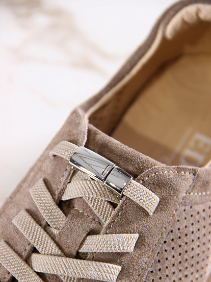 картинка Кеды босоногие ED'ART 164.Р.асти'br.Велюр санд от интернет магазина