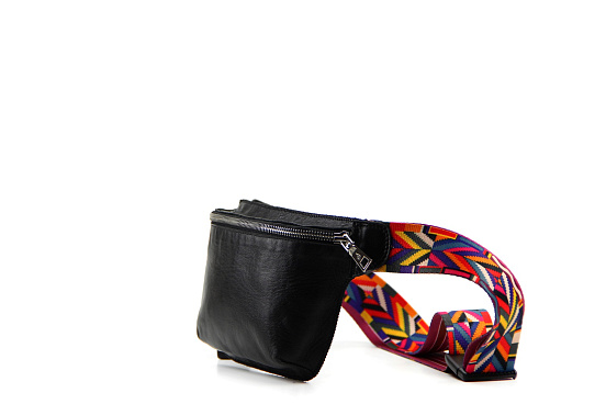 картинка Сумка-бананка ED`ART b01.black от интернет магазина