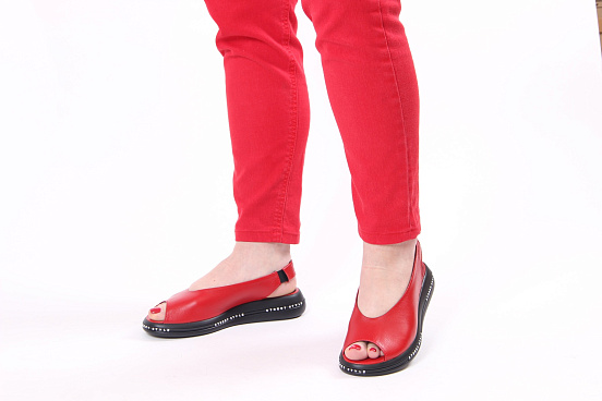 картинка Босоножки ED'ART 1019.189'bl. red от интернет магазина