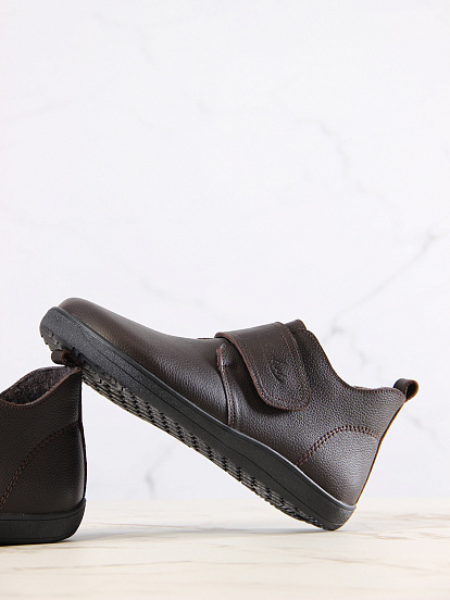 картинка Босоногие ботинки  ED'ART 209.NATA'bl.Темно-коричневый оттима от интернет магазина