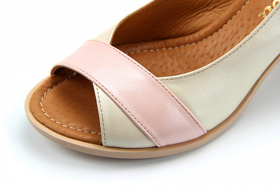 картинка Босоножки ED'ART 6007.624'be.biege/pearl от интернет магазина