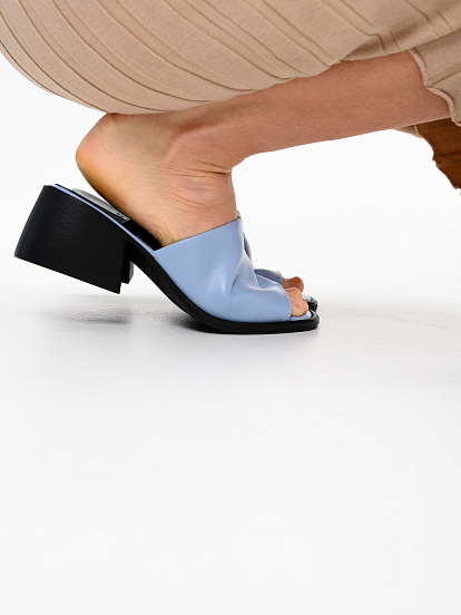 картинка Босоножки ED'ART 4012.23663'bl. Голубая виктория от интернет магазина