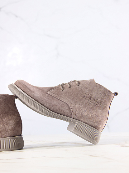 картинка Ботинки ED'ART 308.К.патриция'ka. Капучино замша от интернет магазина