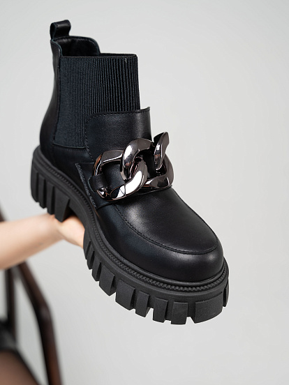 картинка Ботинки ED'ART 348.21153'bl. Черный от интернет магазина