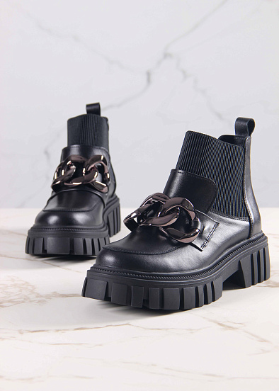 картинка Ботинки ED'ART 348.21153'bl. Черный от интернет магазина