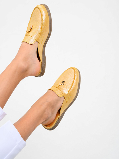 картинка Мюли ED'ART 1070.2614'be. желтый астана от интернет магазина