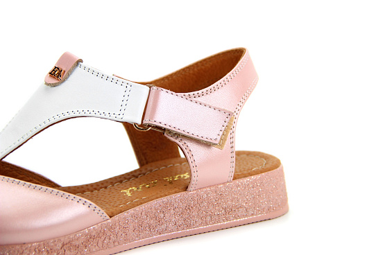 картинка Босоножки ED'ART 2001.159pink.white-pink от интернет магазина