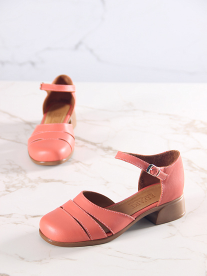 картинка Босоножки ED'ART 3032.25294'br. Коралл от интернет магазина