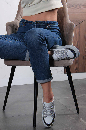 картинка Кеды ED'ART 148.lusi22'gr.белый-серый от интернет магазина