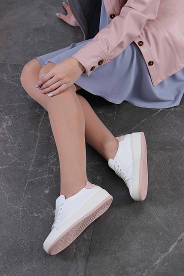 картинка Кеды ED'ART 131.143. Белый-розовый от интернет магазина