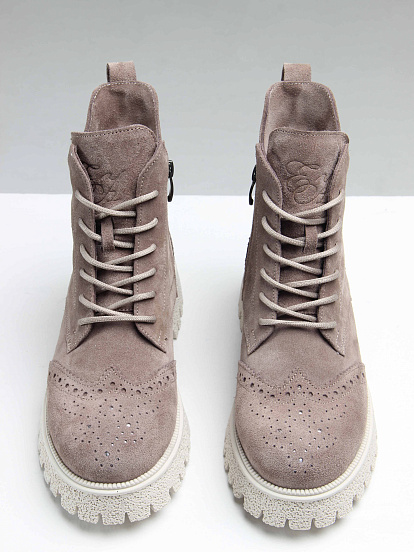 картинка Ботинки ED'ART 338.1541'be. капучино замша от интернет магазина