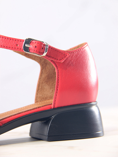 картинка Босоножки ED'ART 3032.25294'bl. Красный от интернет магазина