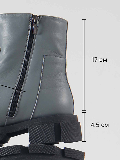 картинка Ботинки ED'ART 325.L.21074'bl.Серый от интернет магазина