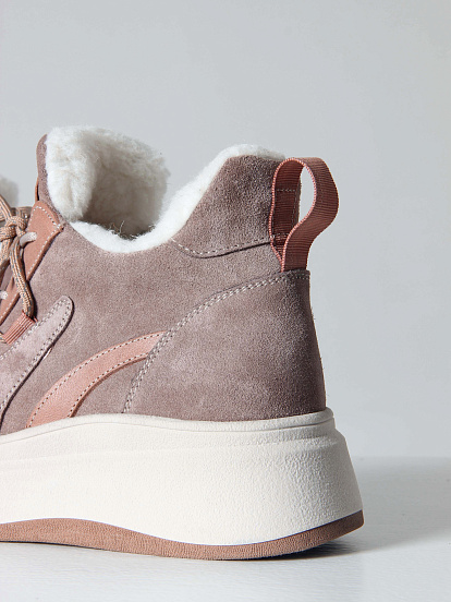 картинка Ботинки ED'ART 229.windy'be. Капучино замша от интернет магазина
