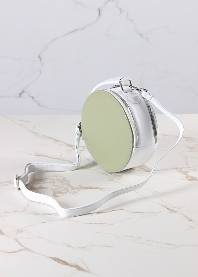 картинка Сумка-клатч ED'ART s07.белый авокадо от интернет магазина