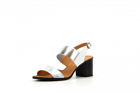 картинка Босоножки ED'ART 6004.624'bl.silver-white от интернет магазина