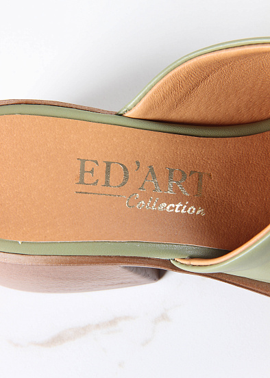 картинка Сабо ED'ART 4012.23663'be. Оливо-орех от интернет магазина