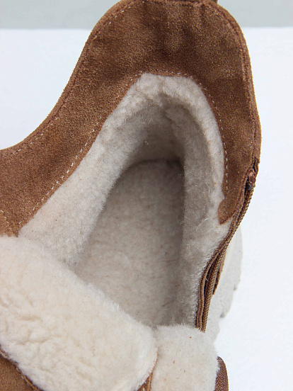 картинка Ботинки ED'ART 338.1541'be. светло-коричневый замша от интернет магазина