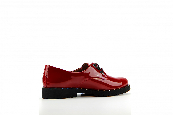 картинка Туфли полуботинки ED'ART 102.sigma/pyr'bl.red-laq от интернет магазина