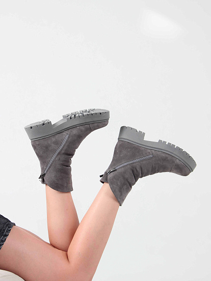 картинка Ботинки ED'ART 233.2094'gr.серый замок от интернет магазина