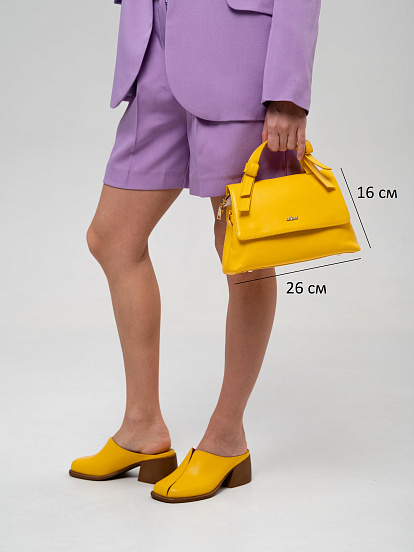 картинка Сумка-клатч ED'ART s06.желтый от интернет магазина