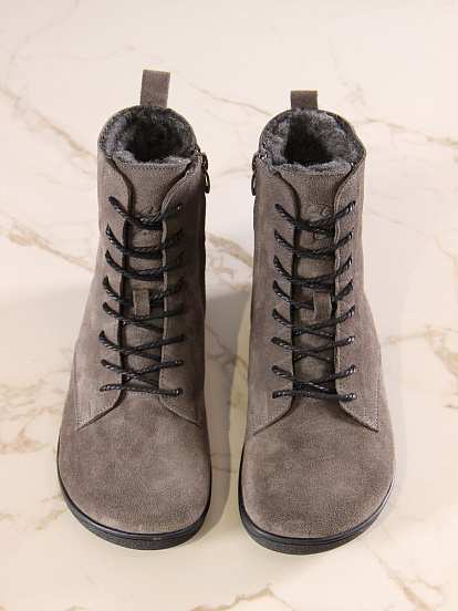 картинка Босоногие ботинки  ED'ART 351.NATA'bl.Серый замок замша от интернет магазина