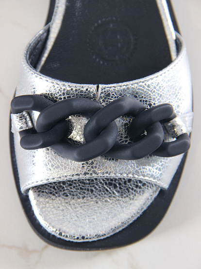 картинка Босоножки ED'ART 1024z.110z'bl.Серебро от интернет магазина