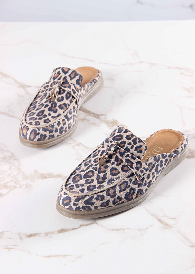 картинка Мюли ED'ART 1070.2614'be. бежевый леопард от интернет магазина