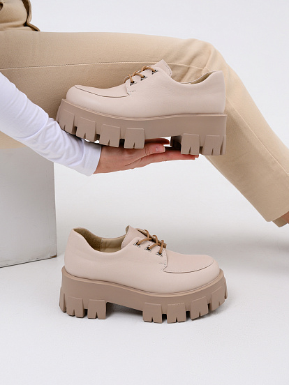 картинка Туфли полуботинки ED'ART 202.90200'ca.Бежевый стар пудра от интернет магазина