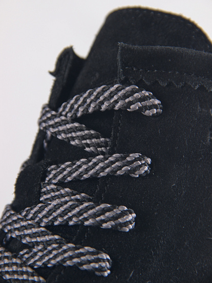 картинка Ботинки ED'ART 319.22511'gr. Черный замша от интернет магазина