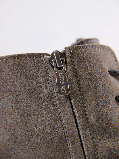 картинка Босоногие ботинки  ED'ART 351.NATA'bl.Серый замок замша от интернет магазина