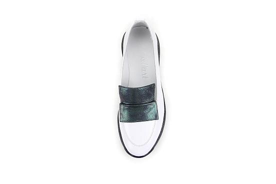 картинка Лоферы ED'ART 118.157'bl. white от интернет магазина