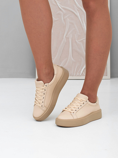 картинка Кеды ED'ART 128.Mikki'bе.Бежевый/Rr от интернет магазина