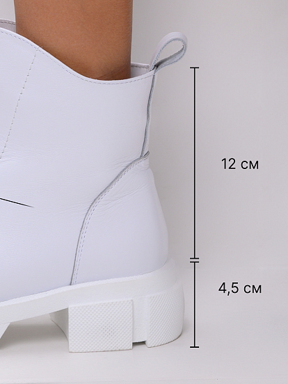 картинка Ботинки ED'ART 330.21074w. белый от интернет магазина