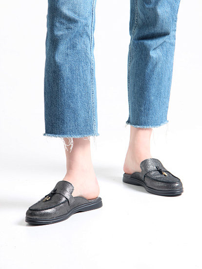 картинка Мюли ED'ART 1070.2614'bl. черный астана от интернет магазина