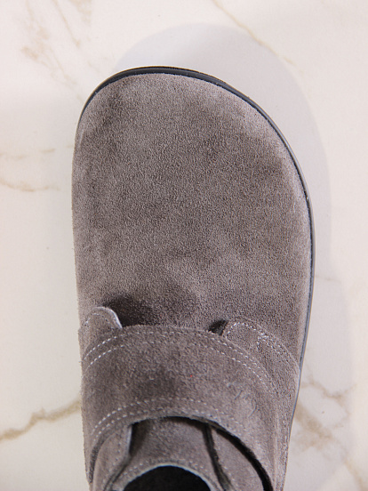 картинка Босоногие ботинки  ED'ART 209.NATA'bl.Серый замок замша от интернет магазина