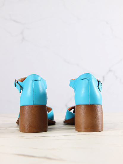 картинка Босоножки ED'ART 5033.23663'bе.Бирюза от интернет магазина