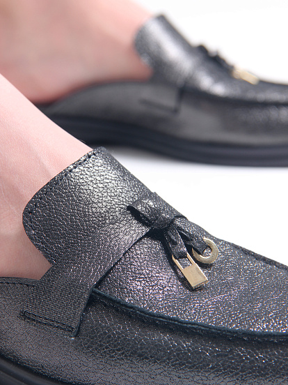 картинка Мюли ED'ART 1070.2614'bl. черный астана от интернет магазина