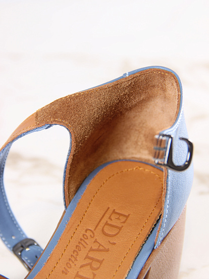 картинка Босоножки ED'ART 5032.23663'be.Синий стар от интернет магазина