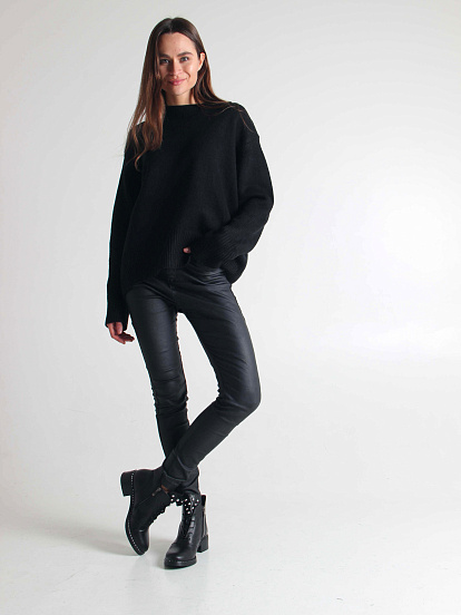 картинка Ботильоны ED'ART 244.vena.black от интернет магазина