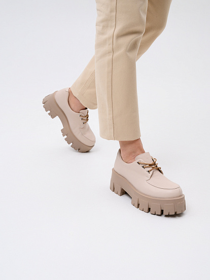 картинка Туфли полуботинки ED'ART 202.90200'ca.Бежевый стар пудра от интернет магазина