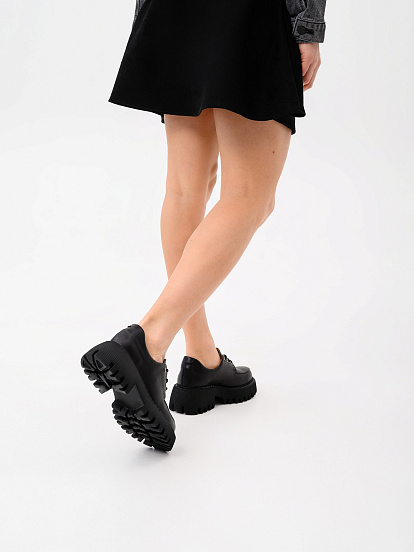 картинка Туфли полуботинки ED'ART 202.14728'bl. Черный от интернет магазина